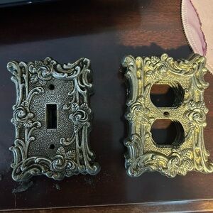 Vintage Ornate Light Switch and Outlet Covers